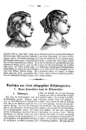 Thatsachen aus einem pädagogischen Erfahrungsleben