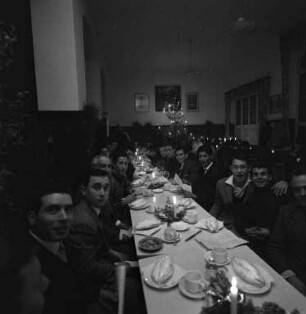 Weihnachtsfeier im Centro Italiano, der Betreuungsstelle für italienische Gastarbeiter im Caritasverband.