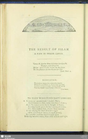 The Revolt Of Isalm. A Poem In Twelve Cantos