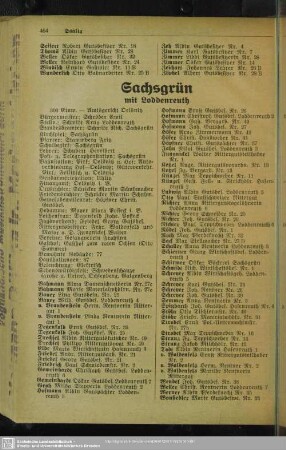 Sachsgrün mit Loddenreuth