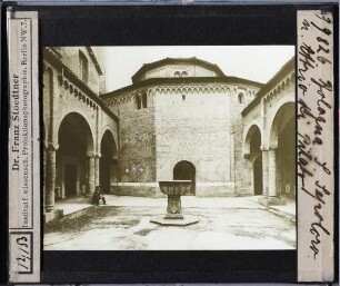 Bologna, S. Stefano : S. Sepolcro, Hof des Pilatus