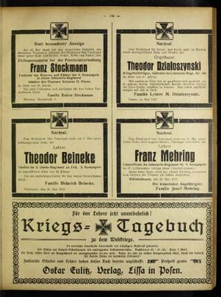 Nachruf : [Theodor Dzialoszynski]