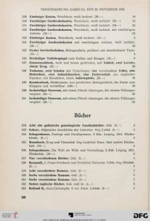 Bücher (Nr. 552-709)