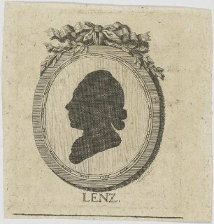 Bildnis des Jakob Michael Reinhold Lenz