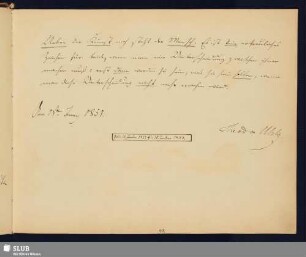 Uhlig,Theodor; 1851 [Texteintrag]