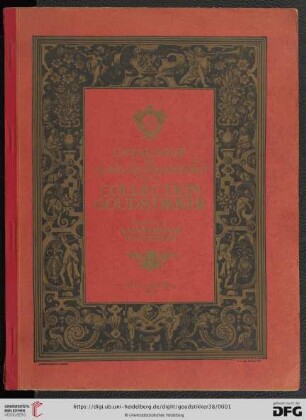 Band 38: Catalogue des nouvelles acquisitions de la Collection Goudstikker: exposées à Amsterdam: Avril - mai 1930