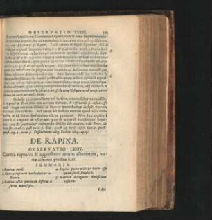 De Rapina. Observatio LXXIV.