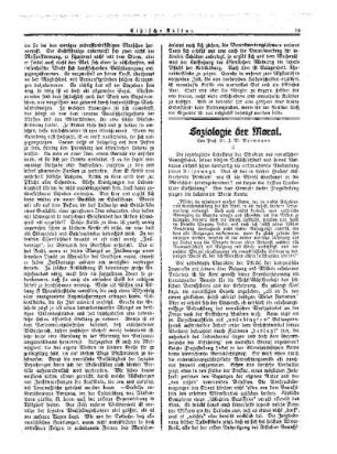 Soziologie der Moral