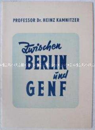 Rede von Kamnitzer und Entschließung der Präsidiumstagung des Deutschen Friedensrates zur Genfer Außenministerkonferenz