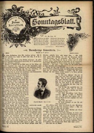 Ausgabe vom Sonntag, den 21. Juli 1901.