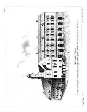 Tafel: Blatt I. Rathhaus zu Berlin