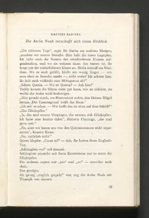Die Arche Noah verschafft sich einen Einblick