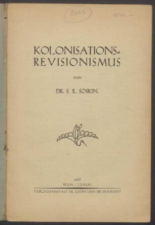 Kolonisations-Revisionismus