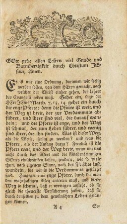 Gott gebe allen Lesern viel Gnade und Barmherzigkeit durch Christum JEsum, Amen.