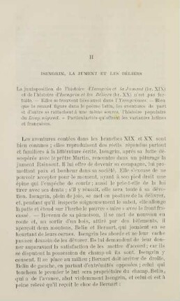 332-338, II. Isengrin, la Jument et les Bèliers