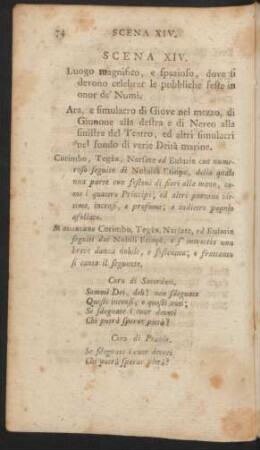 Scena XIV = Vierzehnte Scene