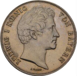 Münze, Doppeltaler, 1844