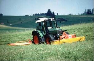 Fotografie: Futtererntetechnik, Scheibenmähwerk, Frontmähwerk