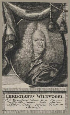 Bildnis des Christianus Wildvogel