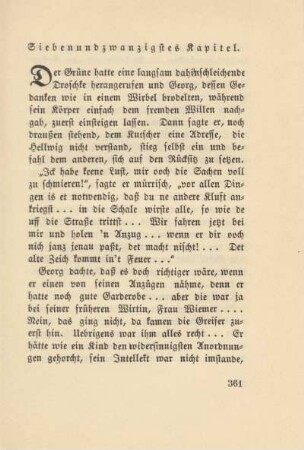 Siebenundzwanzigstes Kapitel