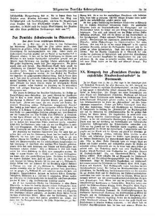 XX. Kongreß des Deutschen Vereins für erziehliche Knabenhandarbeit in Dortmund
