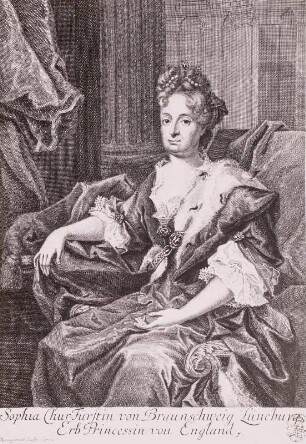 Bildnis Sophia Kurfürstin von Braunschweig-Lüneburg, Erbprinzessin von England
