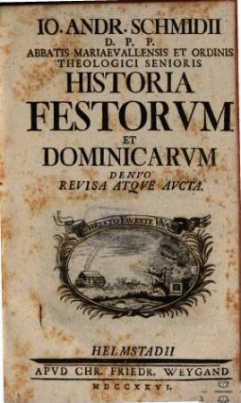 Historia festorum et dominicarum
