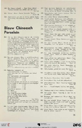 Blauw chineesch porselein (Nr. 863-904)