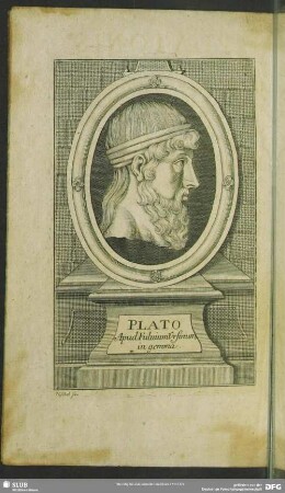 Plato Apud Fuluium Ursinum in gemma