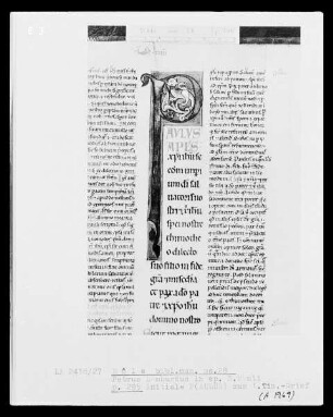 Petrus Lombardus, Commentarius in epistolas Sancti Pauli: Initiale P