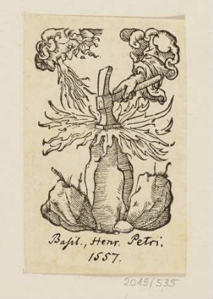 Steinhandwerk, erstmals erschienen in: Sebastian Münster, "Cosmographiae universalis ", Basel 1544