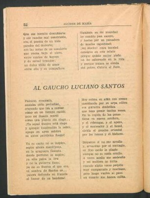 Al gaucho Luciano Santos