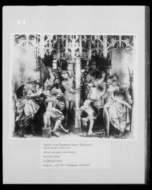 Hochaltar — Szenen aus dem Leben Christi — Passion Christi — Geißelung Christi
