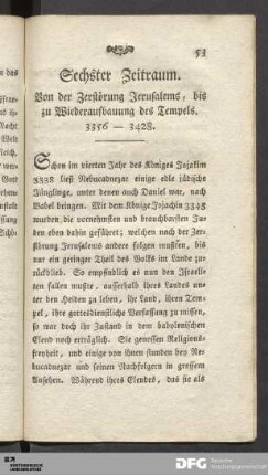 Sechster Zeitraum