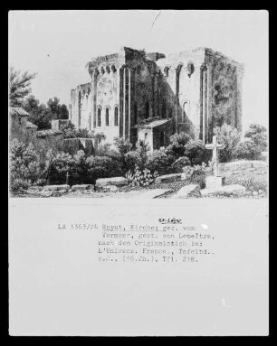 Royat, Ansicht der Kirche Saint-Léger