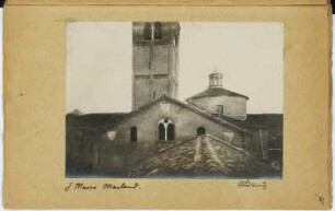 San Marco, Mailand: Ansicht von Westen (aus: Skizzen- und Fotoalbum 3)