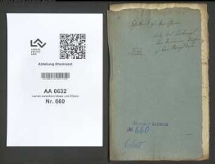 Beitrag der Domänenpächter zu den Kriegslasten in der Gemeinde Friesheim