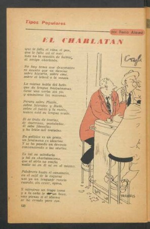 El charlatán : Tipos populares