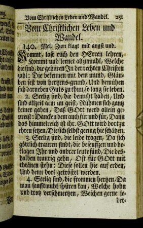 140. Mel. Zion klagt mit angst und. - 154. In bekannter Melodey. Jesu, meine freude,[...]