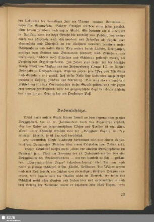 Bodenschätze