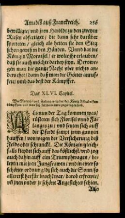 Das XLVI. Capitel.
