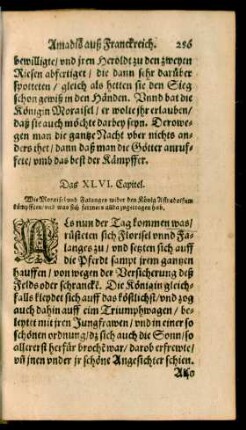 Das XLVI. Capitel.