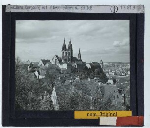 Meißen, Dom,Meißen, Albrechtsburg : Fernsicht