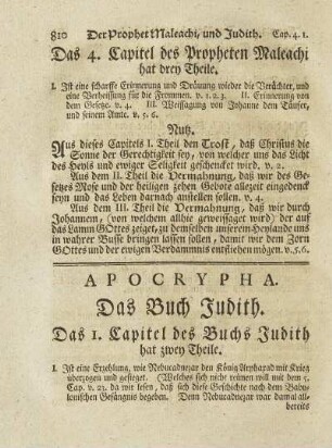 Apocrypha. Das Buch Judith