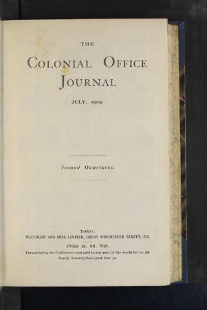 July, 1909