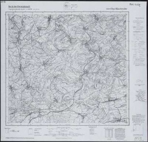 Meßtischblatt 6510 : Glan- Münchweiler, 1939 : Glan- Münchweiler. - Aufn. 1912, bericht. 1939. - 1:25000. - Wiesbaden: Hauptvermessungsabteilung XI, 1939. - 1 Kt.