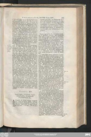 Caput. XIV. Septem regulae, ab Ecclesia Lugdunensi propositae, De praecientia & praedestinatione Dei.