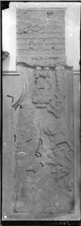 Konstanz Dreifaltigkeitskirche (Augustiner Kirche) Epitaph von Hieronymus Schienen (gestorben (14. Jahrhundert)