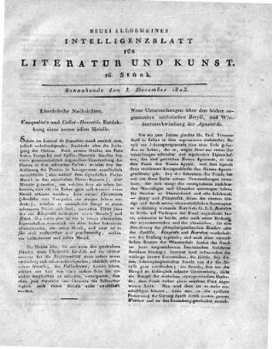 1803-12-03 : 26. Stück