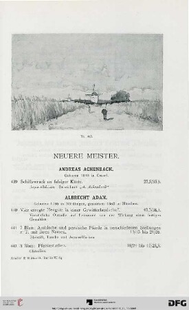 Neuere Meister (Nr. 439-737)